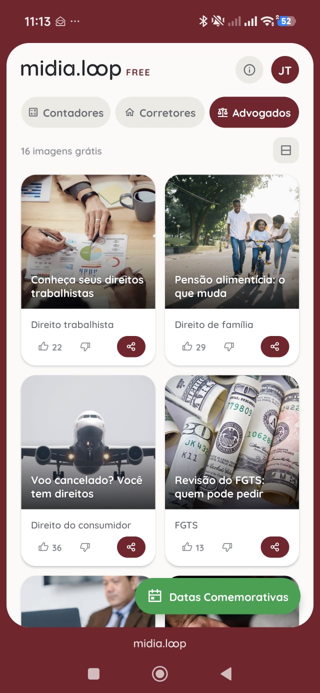 MidiaLoop para Advogados